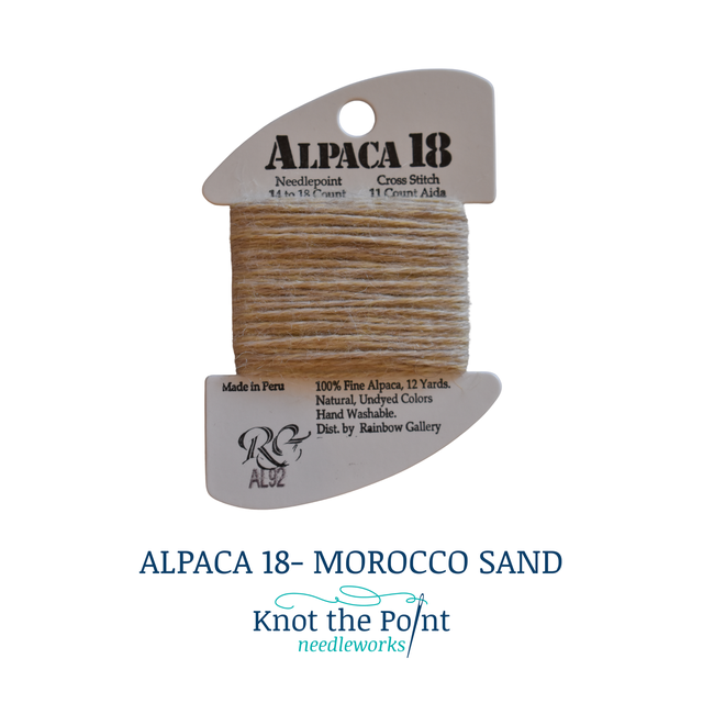 Alpaca | Knot the Point Needleworks
