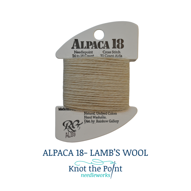 Alpaca | Knot the Point Needleworks